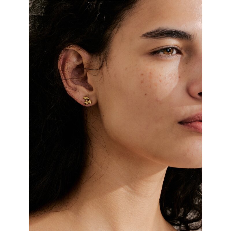 Metal Cherry Earrings Supplier - JINYOU 2322 Hot Style 316L Stainless Steel