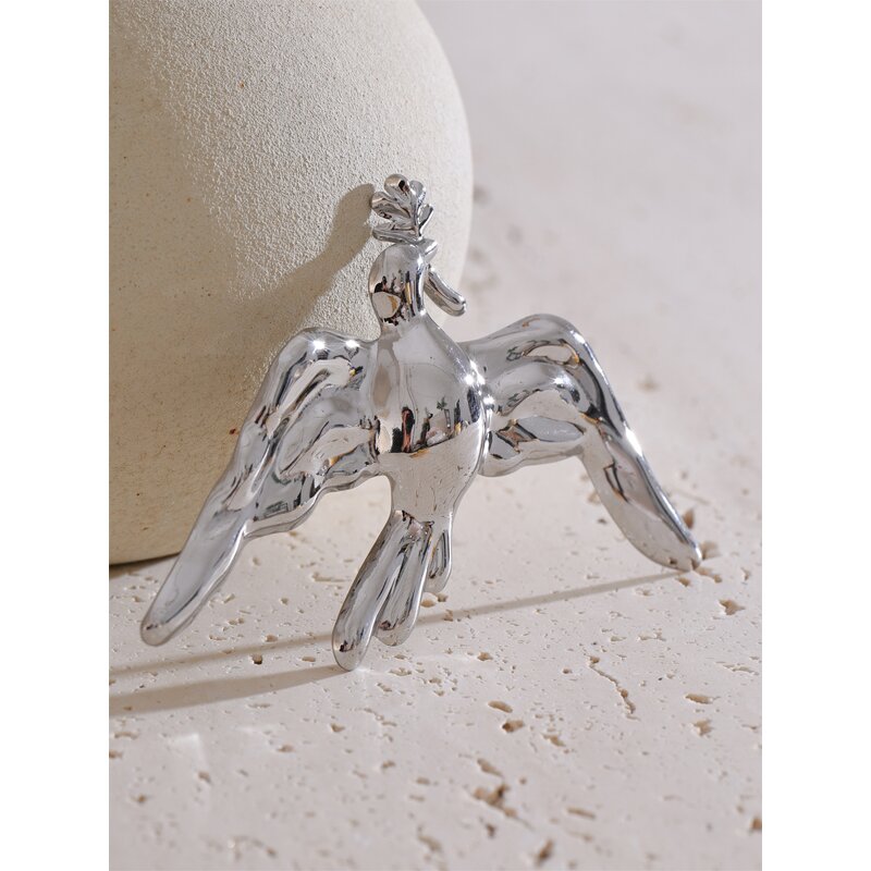 Metal Bird Brooch Manufacturer - JINYOU 5514 New Arrival Waterproof Stainless