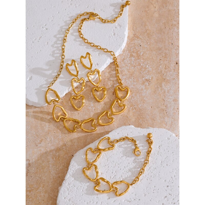 Jewelry Set Supplier - JINYOU 4507 High Quality Waterproof Chain Necklace