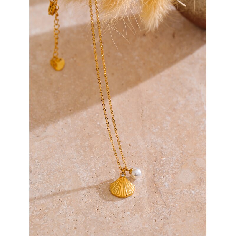Shell Pearl Necklace Manufacturer - JINYOU 5099 New Arrival Simulated Pearl