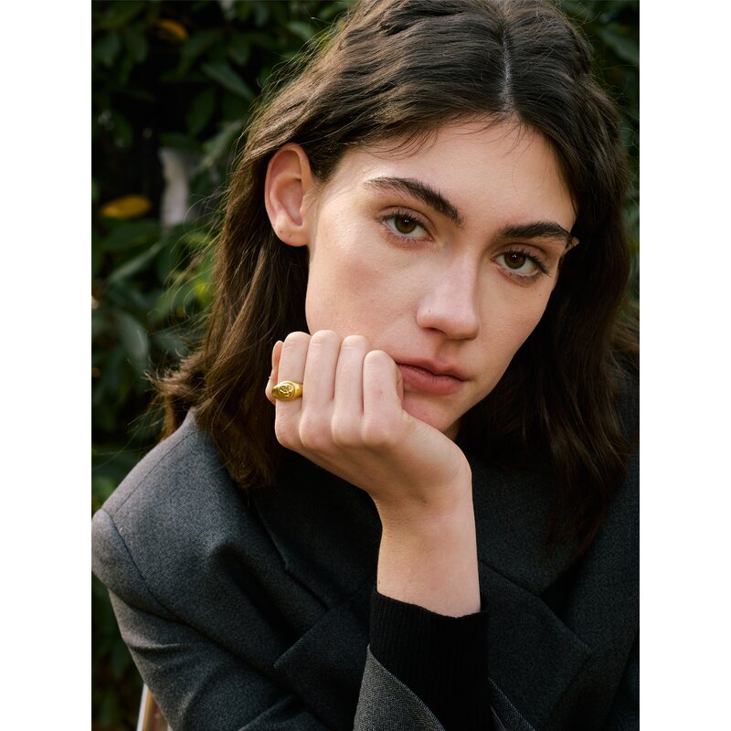 Metal Sun Finger Ring Manufacturer - JINYOU 5513 New Arrival Waterproof PVD