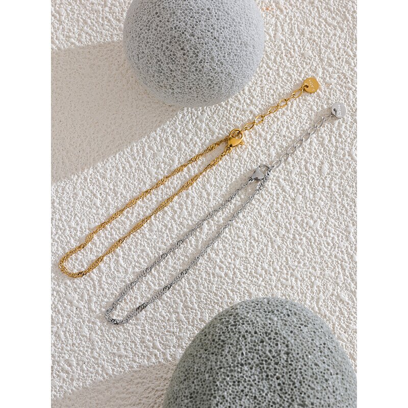 Metal Chain Anklet Supplier - JINYOU 567 Fashion Statement Stainless Steel