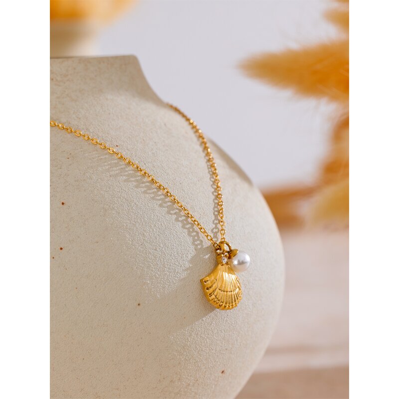 Shell Pearl Necklace Manufacturer - JINYOU 5099 New Arrival Simulated Pearl