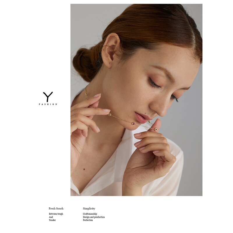 Cubic Zirconia Set Manufacturer - JINYOU 986 Fashion 18K Gold Plated Collar