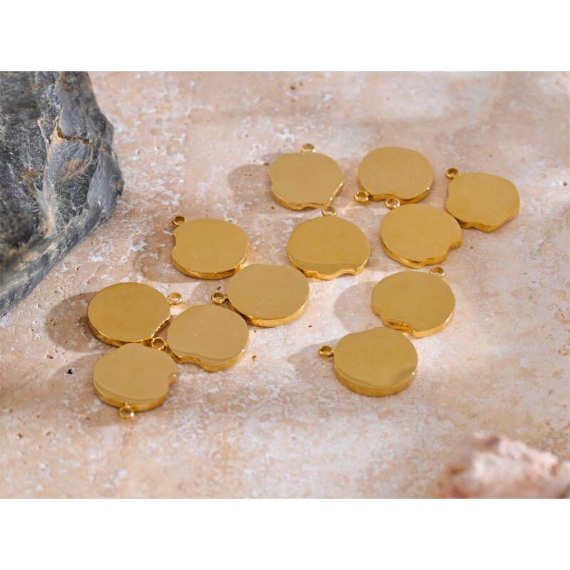 Gold Plated Charms Supplier - JINYOU 0070 Real 12 Constellation Metal Diy