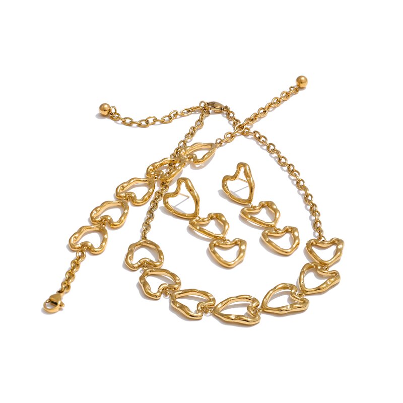 Jewelry Set Supplier - JINYOU 4507 High Quality Waterproof Chain Necklace