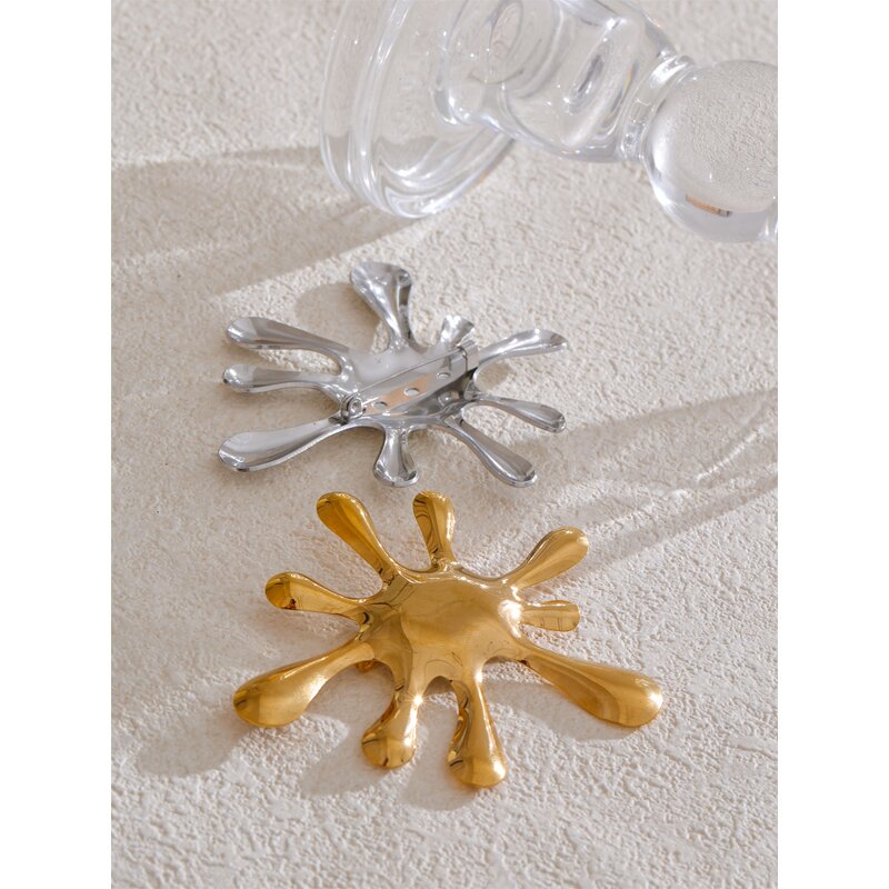 Smooth Brooch Supplier - JINYOU 5176 Trendy Style Waterproof Stainless Steel