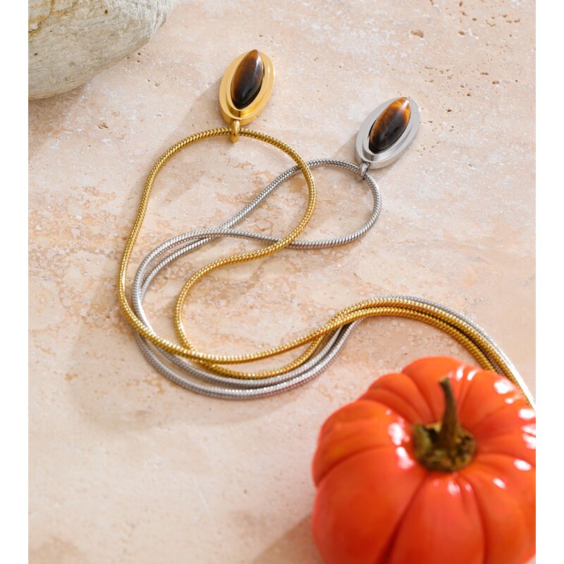 Snake Chain Necklace Supplier - JINYOU 426 Fashion Stainless Steel Thin