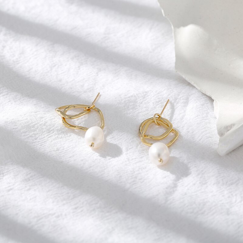 Geometric Minimalist Earrings Manufacturer - JINYOU 942 Fashion Charm Korean
