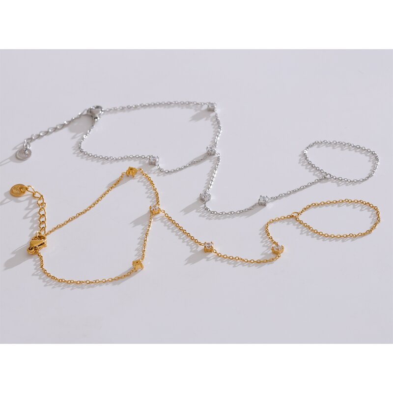 Zircon Beads Bracelet Manufacturer - JINYOU 4547 New Design PVD 16k Gold