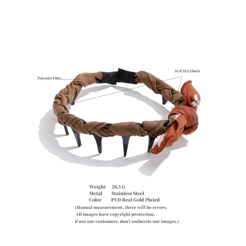 Leopard Print Hairband Manufacturer - JINYOU 0039 Fashionable Pearl Bowknot