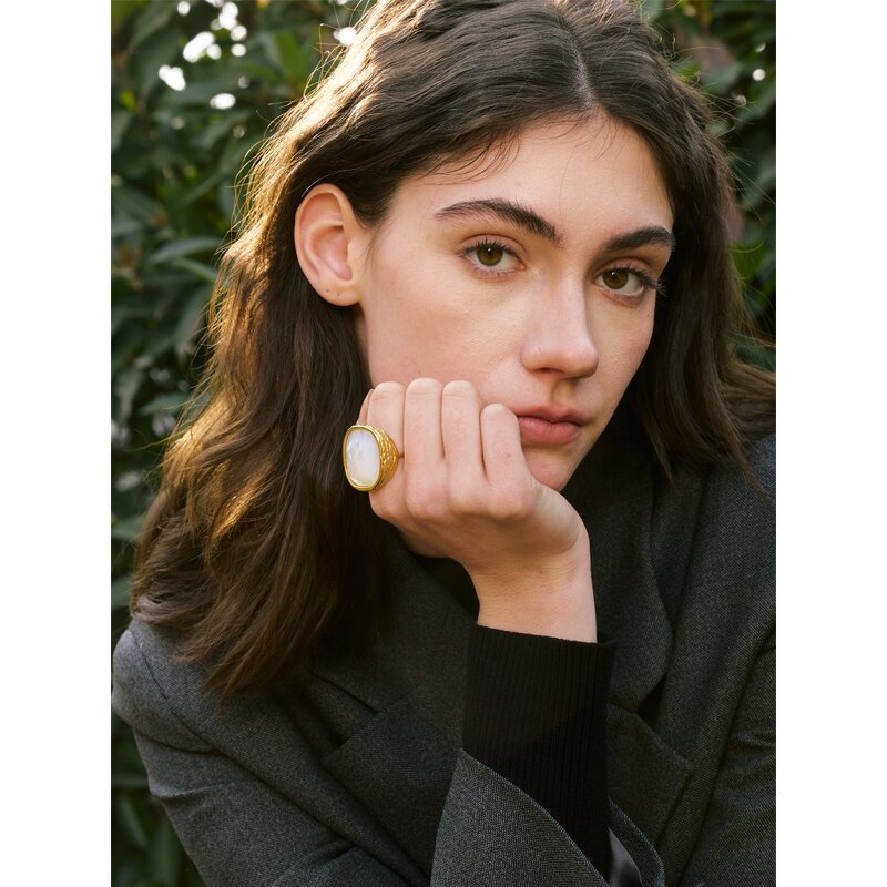 White Shell Ring Manufacturer - JINYOU 5563 New Arrival Thick Adjustable