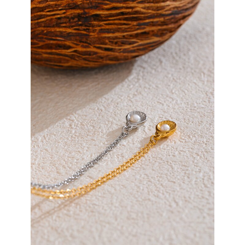 Shell Pearl Necklace Supplier - JINYOU 4789 New Arrival Natural Pearl