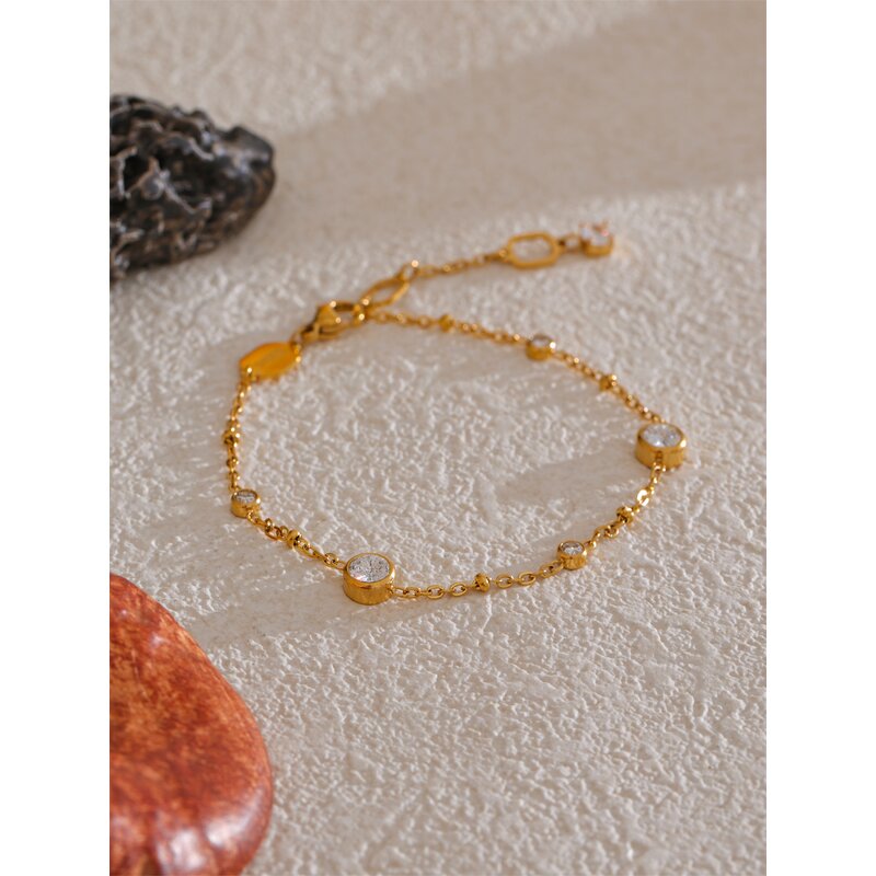 Zircon Jewelry Set Manufacturer - JINYOU 5238 Exclusive Design PVD Zircon