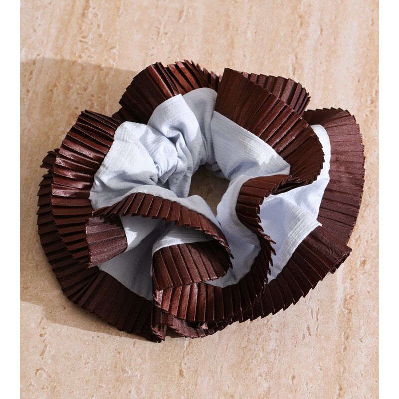 Hair Scrunchies Supplier - JINYOU 0021 New Style Oversize Black Red Satin