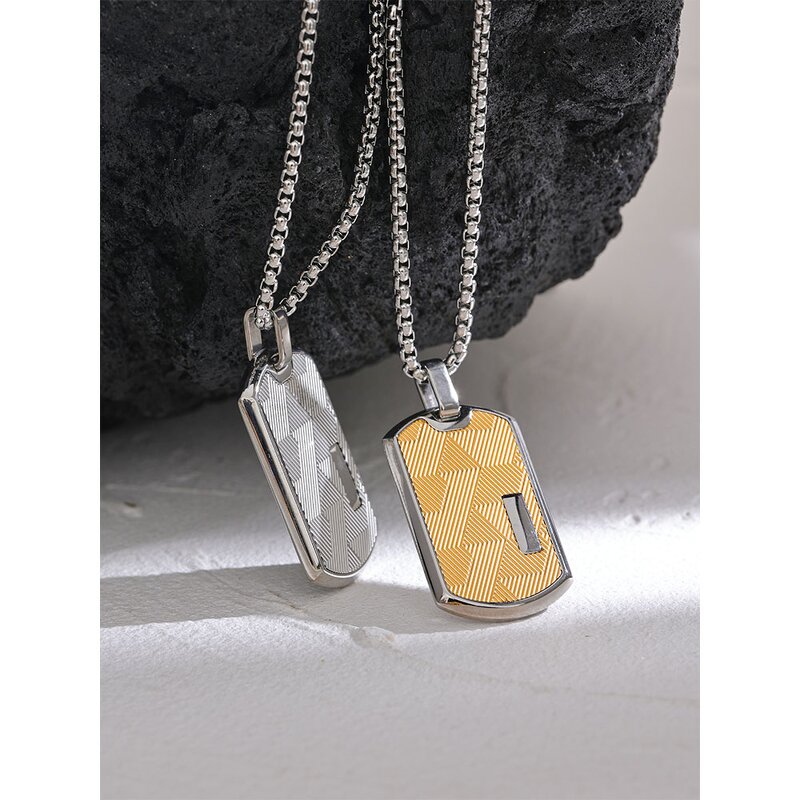 Men's Stainless Steel Necklace Manufacturer - JINYOU 5017 Fashion for Shirts