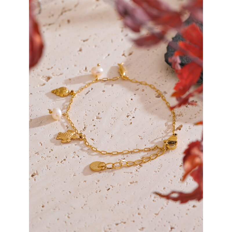 Pearl Pendant Bracelet Supplier - JINYOU 5530 New Arrival Natural Waterproof