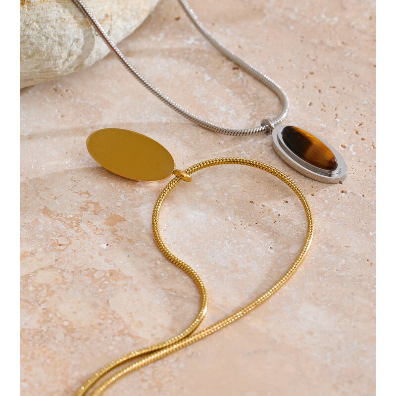 Snake Chain Necklace Supplier - JINYOU 426 Fashion Stainless Steel Thin