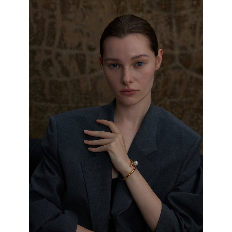 Simulated Pearls Bracelet Manufacturer - JINYOU 4368 New Unique Design Trendy