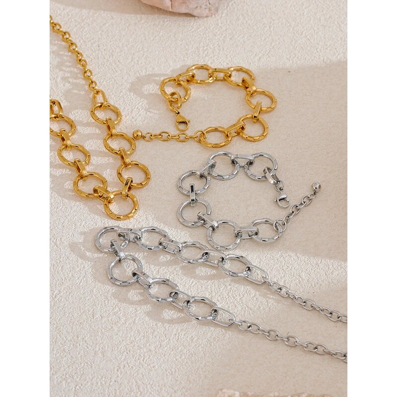 Chain Jewelry Set Manufacturer - JINYOU 3758 Stainless Steel High Quality