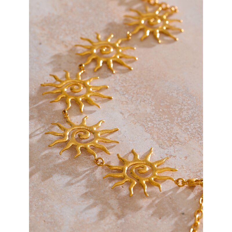 Sun Body Chain Manufacturer - JINYOU 5428 Fashion Stainless Steel Belly Waist