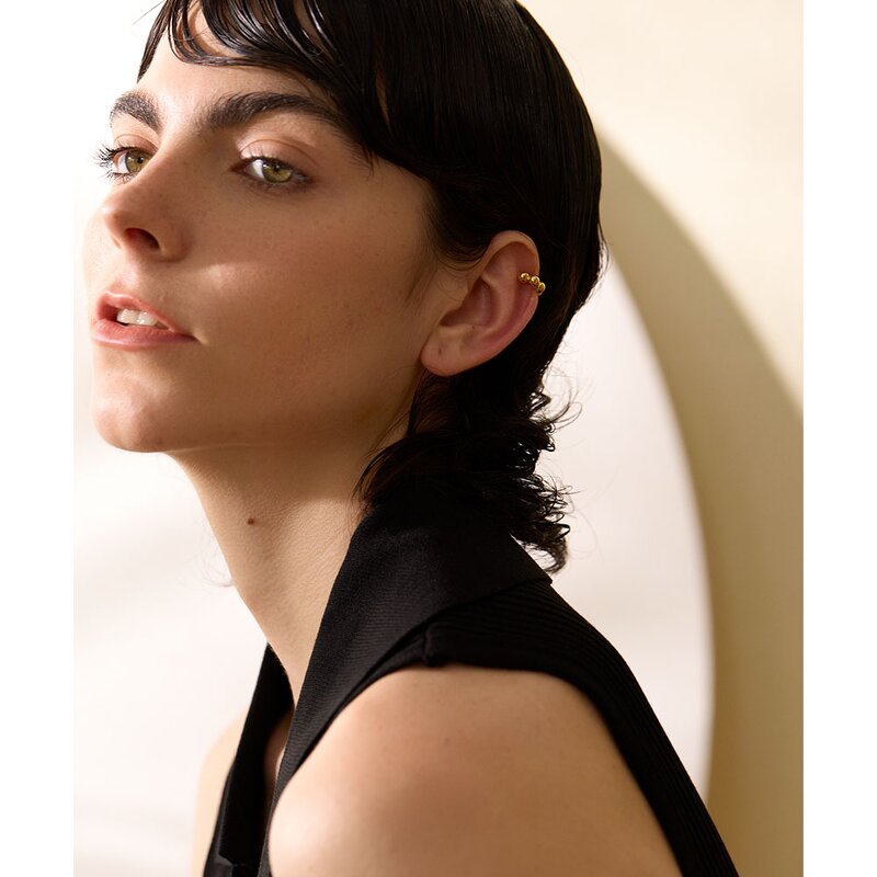 Ear Clip Cuff Supplier - JINYOU 04 1PC 925 Sterling Silver No Puncture