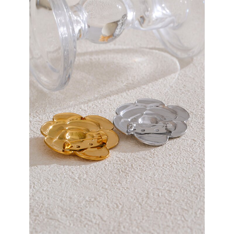 Metal Flower Brooch Supplier - JINYOU 5185 New Arrival Waterproof Stainless