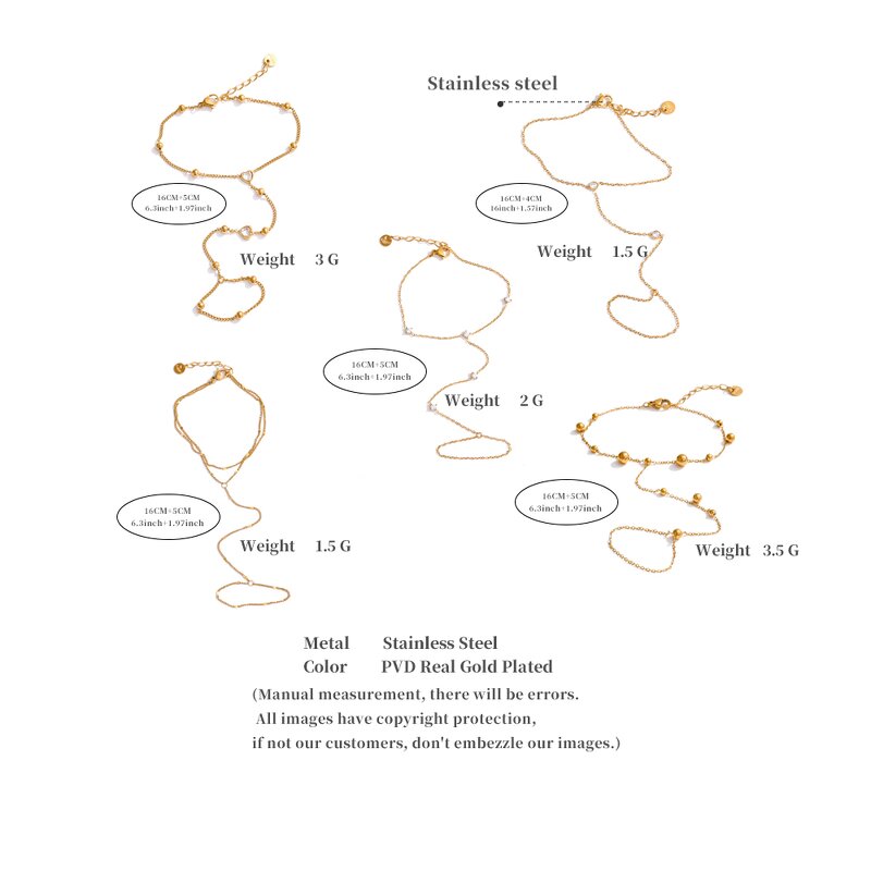 Zircon Beads Bracelet Manufacturer - JINYOU 4547 New Design PVD 16k Gold