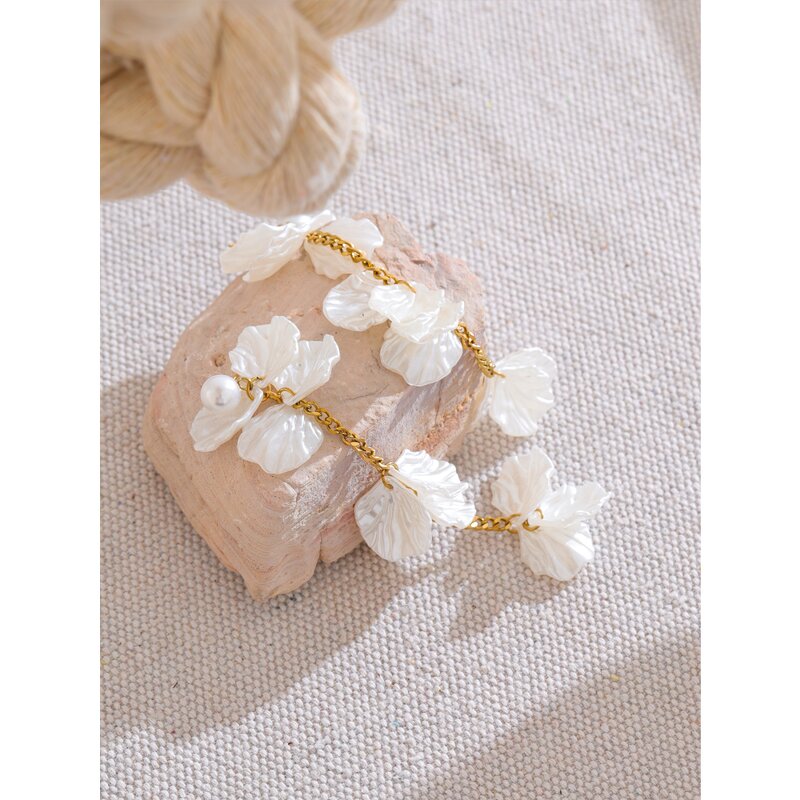 Shell Shape Pendant Earrings Supplier - JINYOU 4183 New Arrivals Stainless Steel