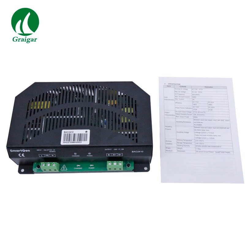 Battery Charger Manufacturer - Floating Two-stage Charger 24V 10A