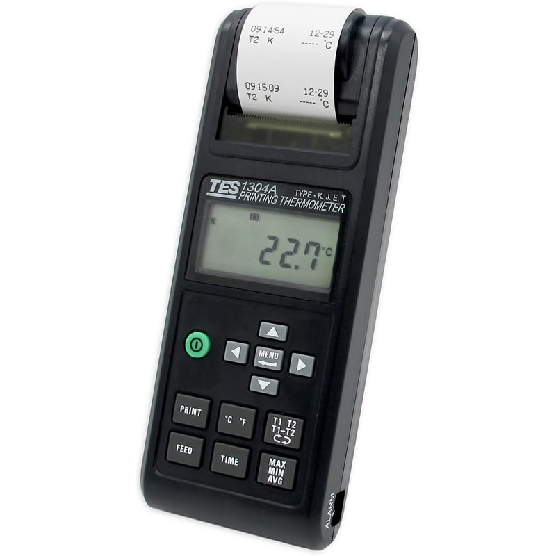 Printing Thermometer Supplier - K/J/E/T Type Temperature Meter