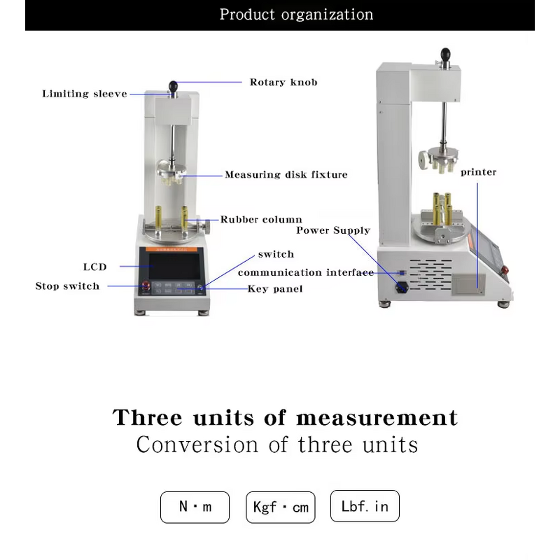 Bottle Cap Torque Tester Supplier - Automatic Torque Meter 10N