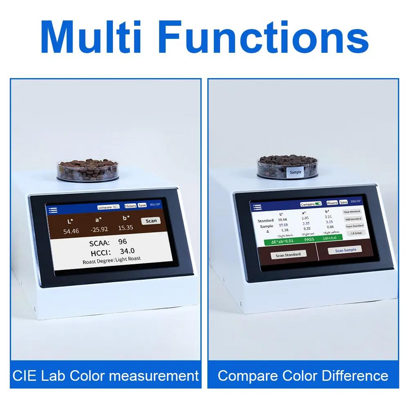Colorimeter Factory - Coffee Bean Color Difference Comparison Tester