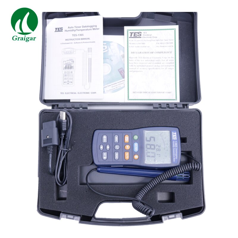 Temperature Humidity Meter Factory - Datalogging Thermometer Hygrometer