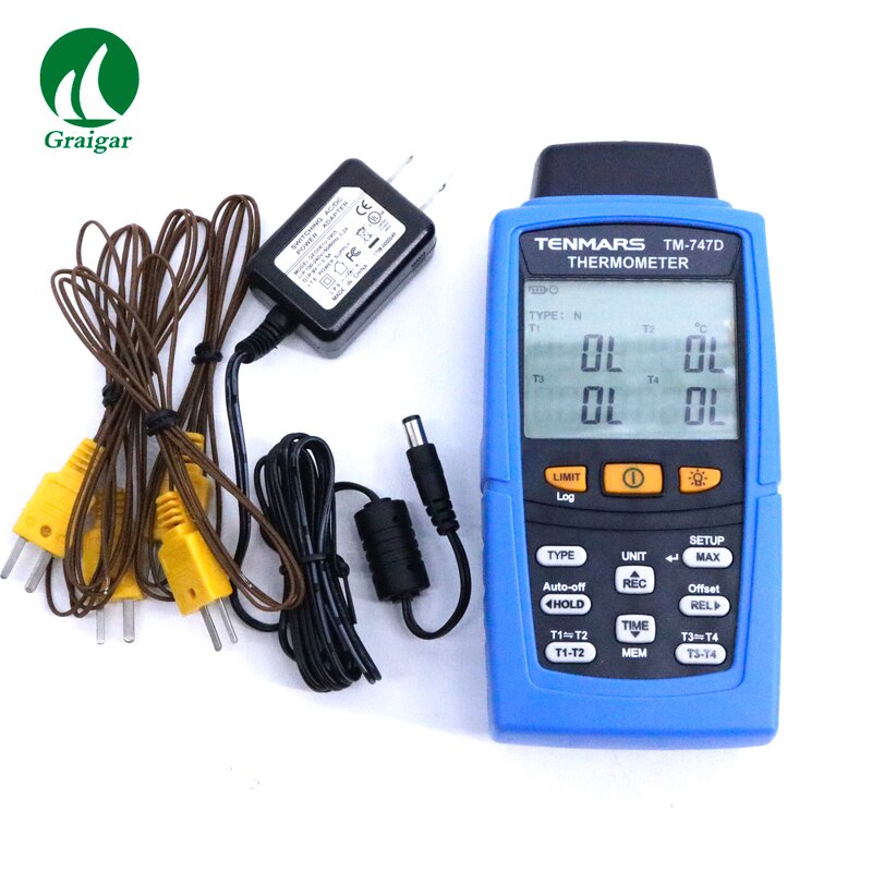 Digital Thermometer Factory - 4 Channels Thermocouple Thermometer