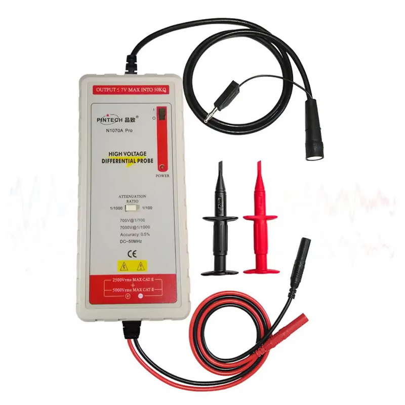 Differential Oscilloscope Probe Factory - Differential Probe 0.5% Accuracy
