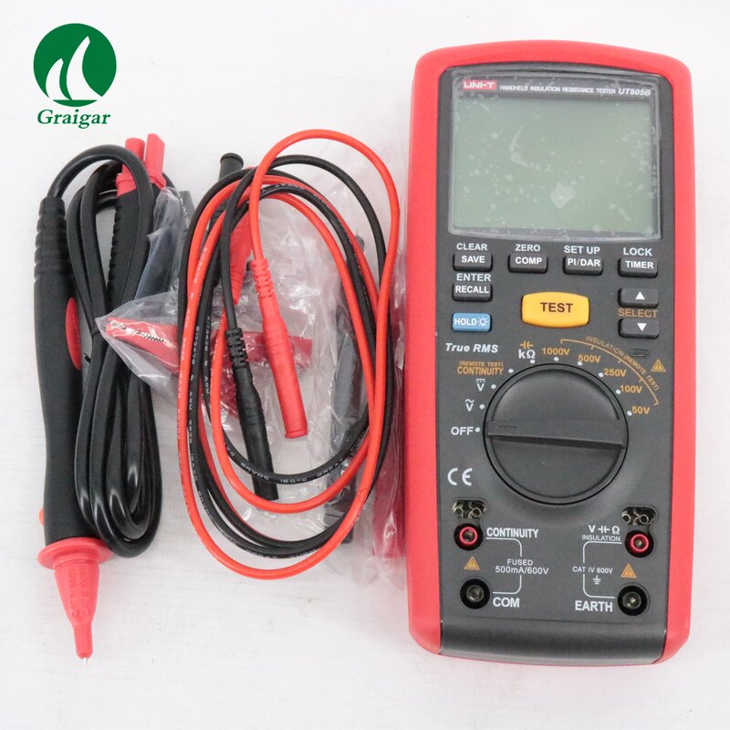 Insulation Resistance Tester Supplier - Handheld Ohm Meter 1000V