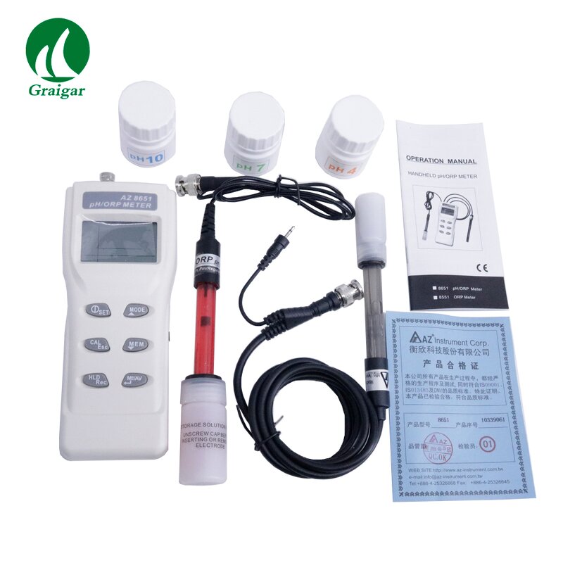 Handheld pH Meter Manufacturer - Soil Water ORP Tester