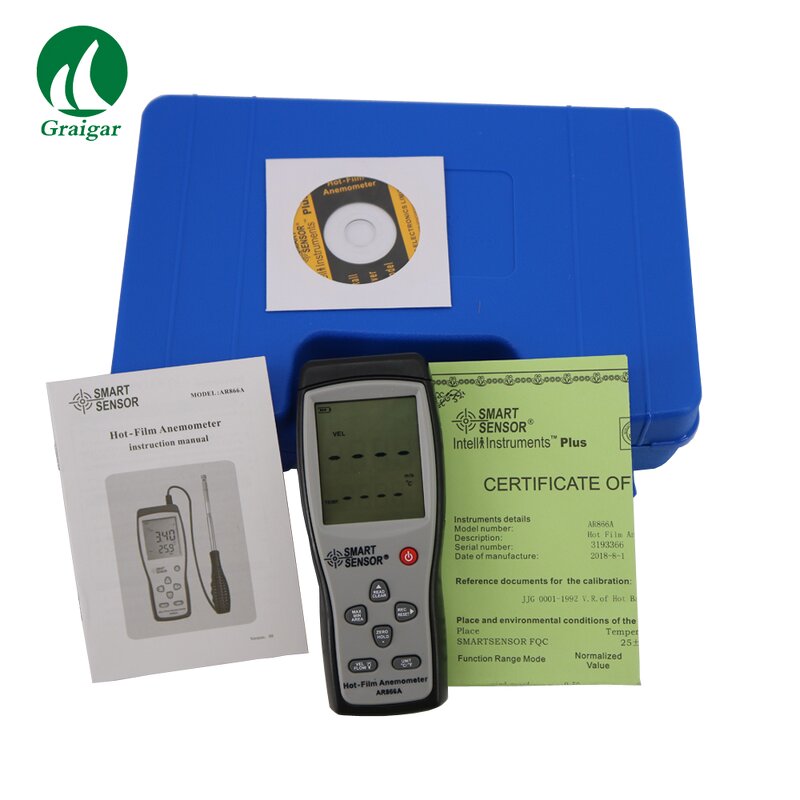 Thermal Anemometer Manufacturer - Smart Sensor Air Flow Tester