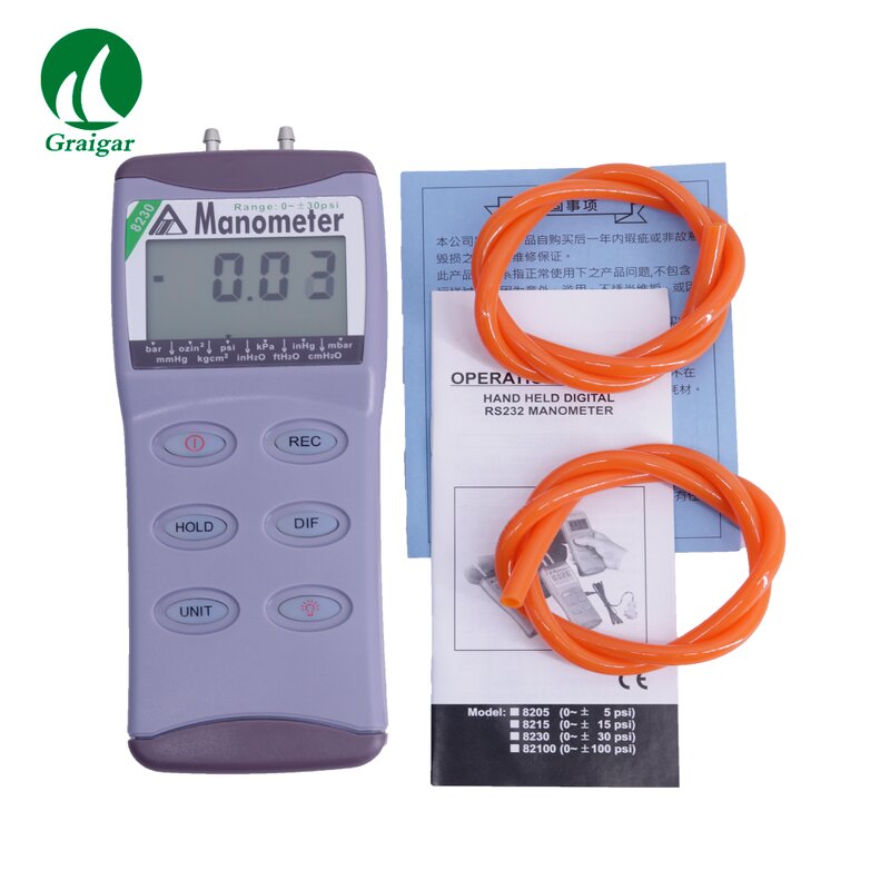 Digital Differential Pressure Meter Manufacturer - Pressure Gauge Manometer