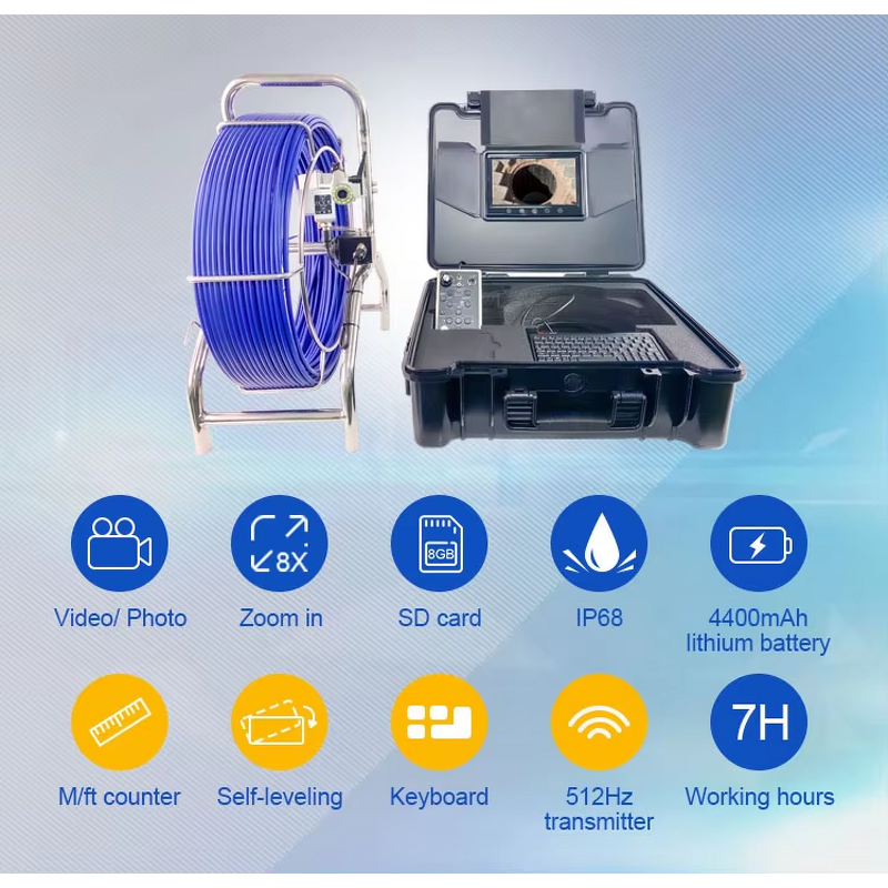 Pipe Endoscope Manufacturer - CCTV Plumbing Sewer Inspection Camera
