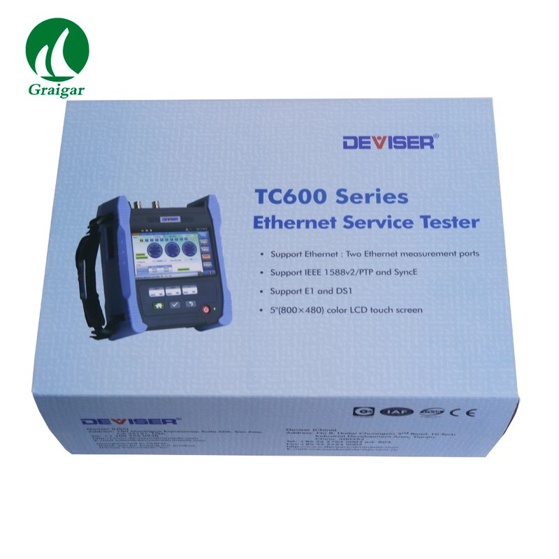 Handheld Ethernet Tester Manufacturer - Backhaul Service Tester 1Gbps