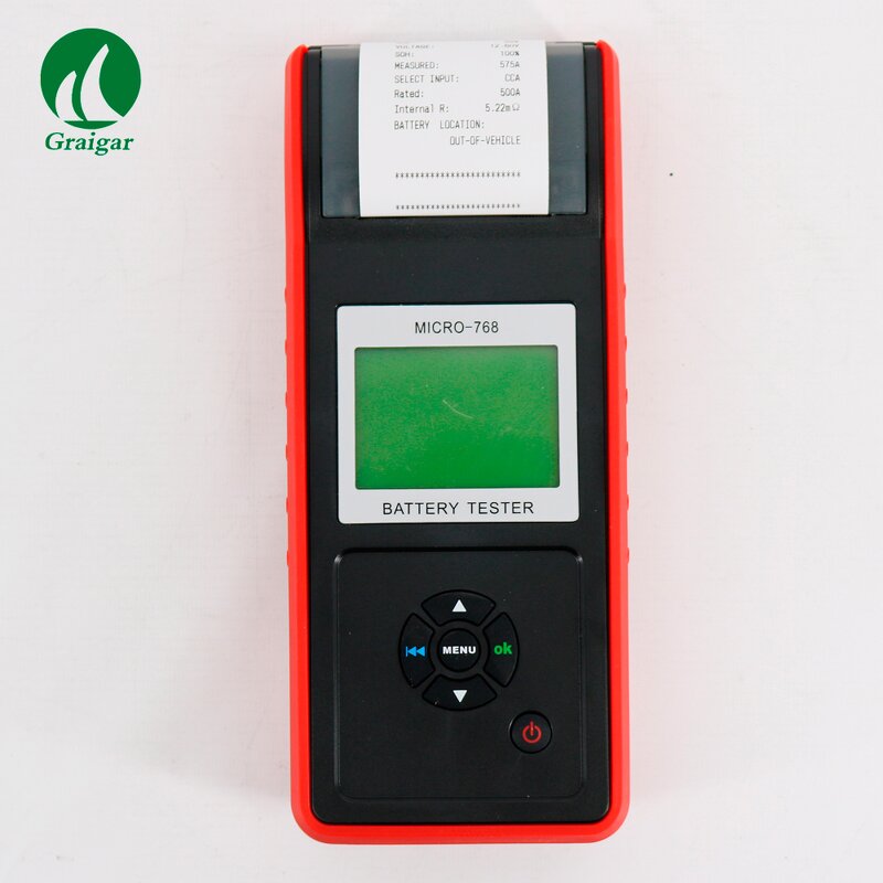 Battery Tester Supplier - Vehicle Charging System Analyzer with Printer