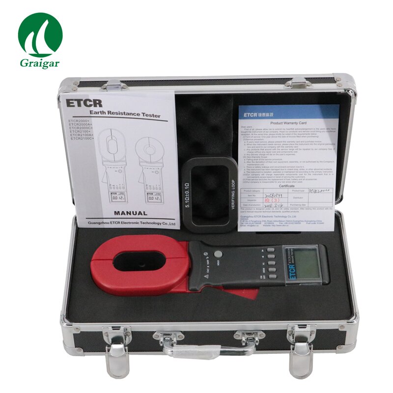 Clamp Ground Tester Supplier - Portable Digital Earth Resistance Meter