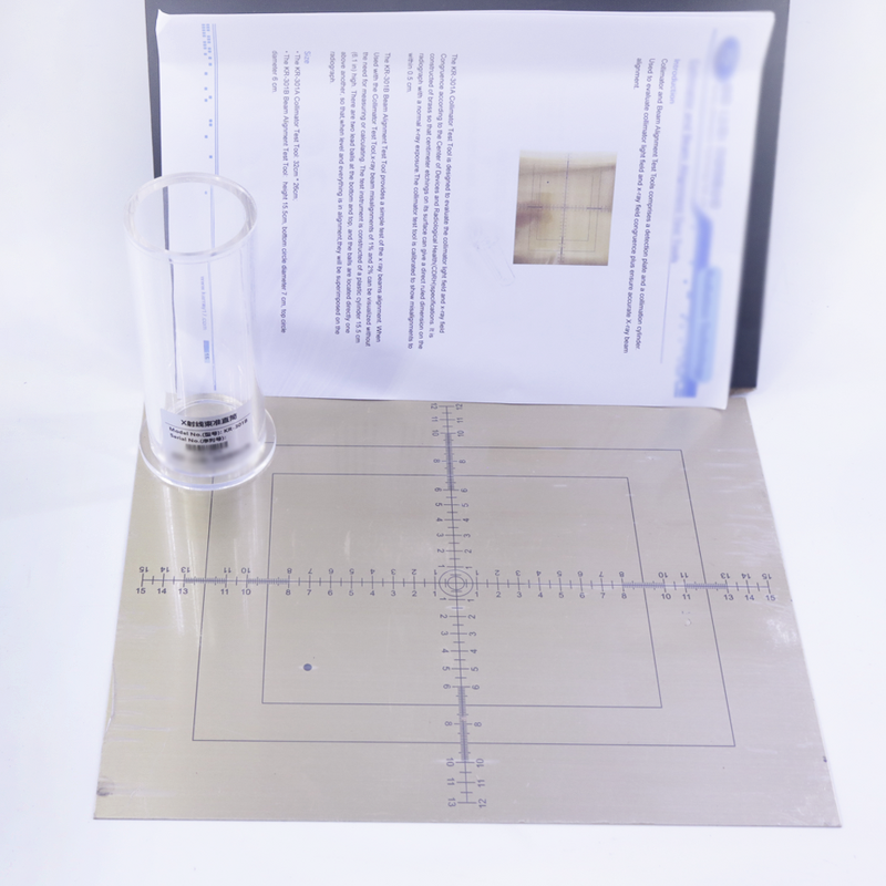 Collimator Test Tool Supplier - Radiographic X-Ray Test Plate