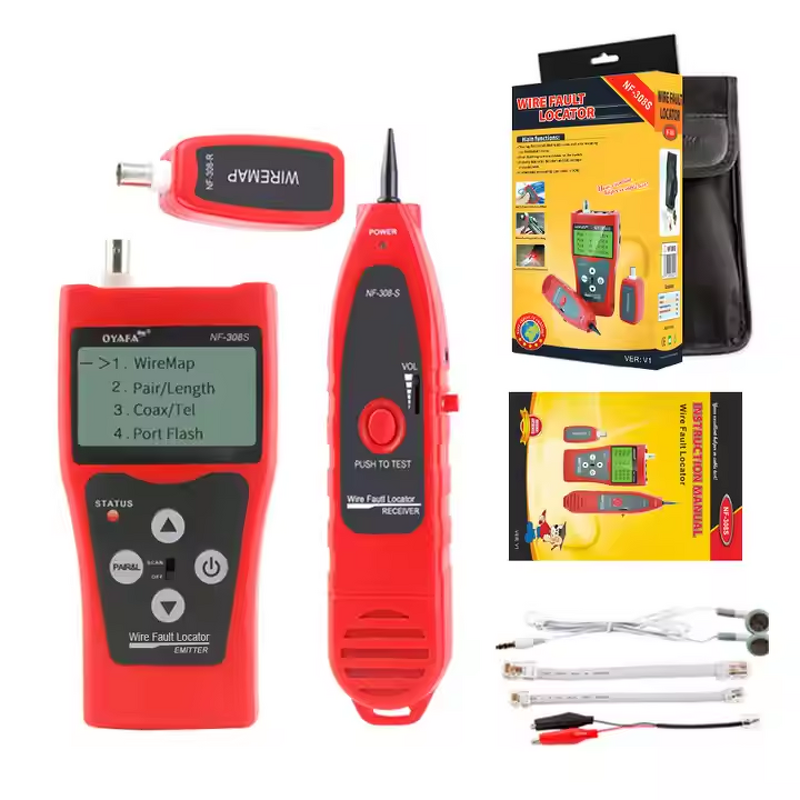 Network Cable Tester Manufacturer - Wire Fault Locator LAN Tracker