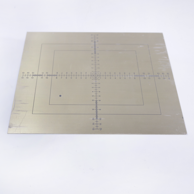Collimator Test Tool Supplier - Radiographic X-Ray Test Plate