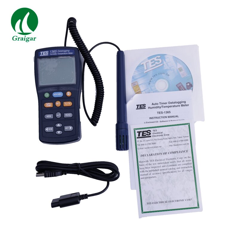 Temperature Humidity Meter Factory - Datalogging Thermometer Hygrometer