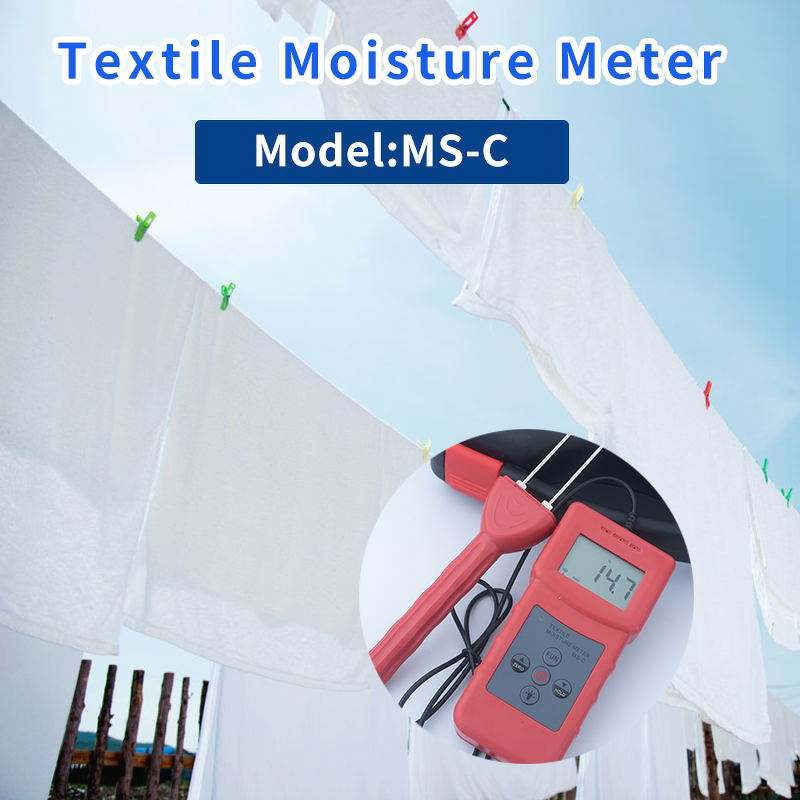 Textile Moisture Meter Factory - Garment Wool Fabric Hygrometer
