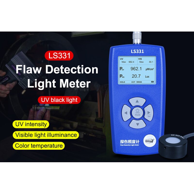 Flaw Detection Light Meter Manufacturer - UV Power Visible Light Tester